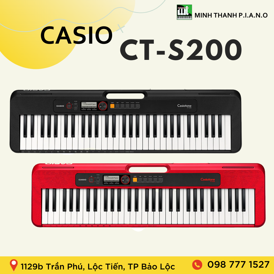 Keyboard Casio CT-S200