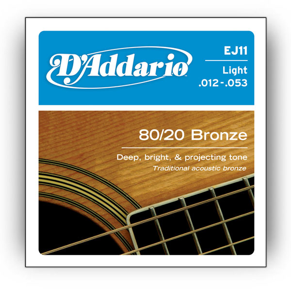 dây guitar addario accoustic EJ11