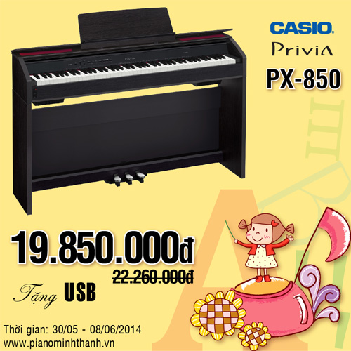 Giam gia dan piano dien Casio PX-850