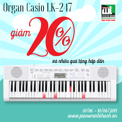 Giảm giá nhạc cụ cực lớn cho học sinh, sinh viên tại Minh Thanh PIANO