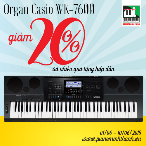 Giảm giá nhạc cụ cực lớn cho học sinh, sinh viên tại Minh Thanh PIANO