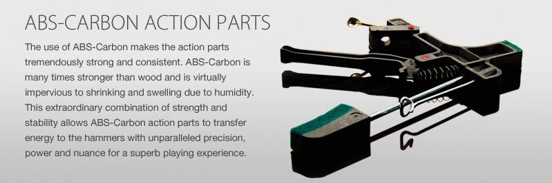 abs carbon piano kawai