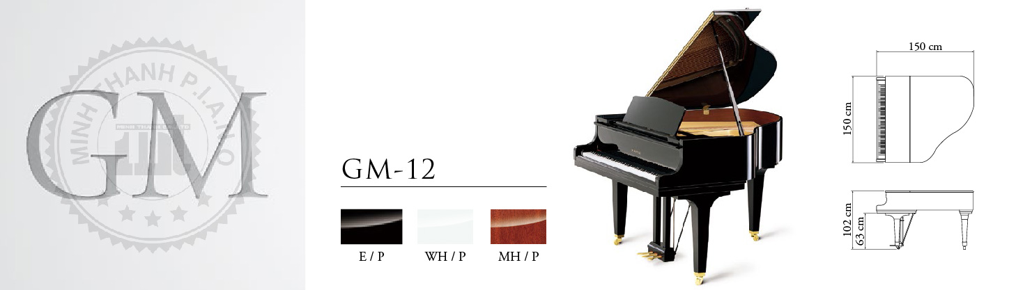 dan piano kawai gm-12g