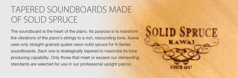 soundboard piano kawai