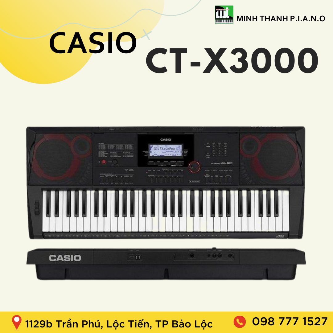 Casio CT-X3000 minhthanhpiano