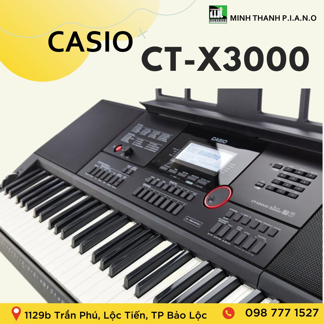 Casio CT-X3000 bảo lộc