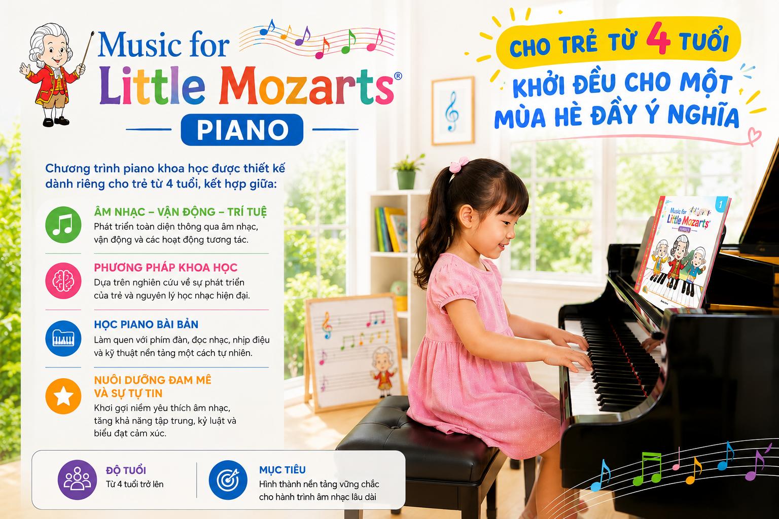 dạy piano tại Bảo Lộc cho bé