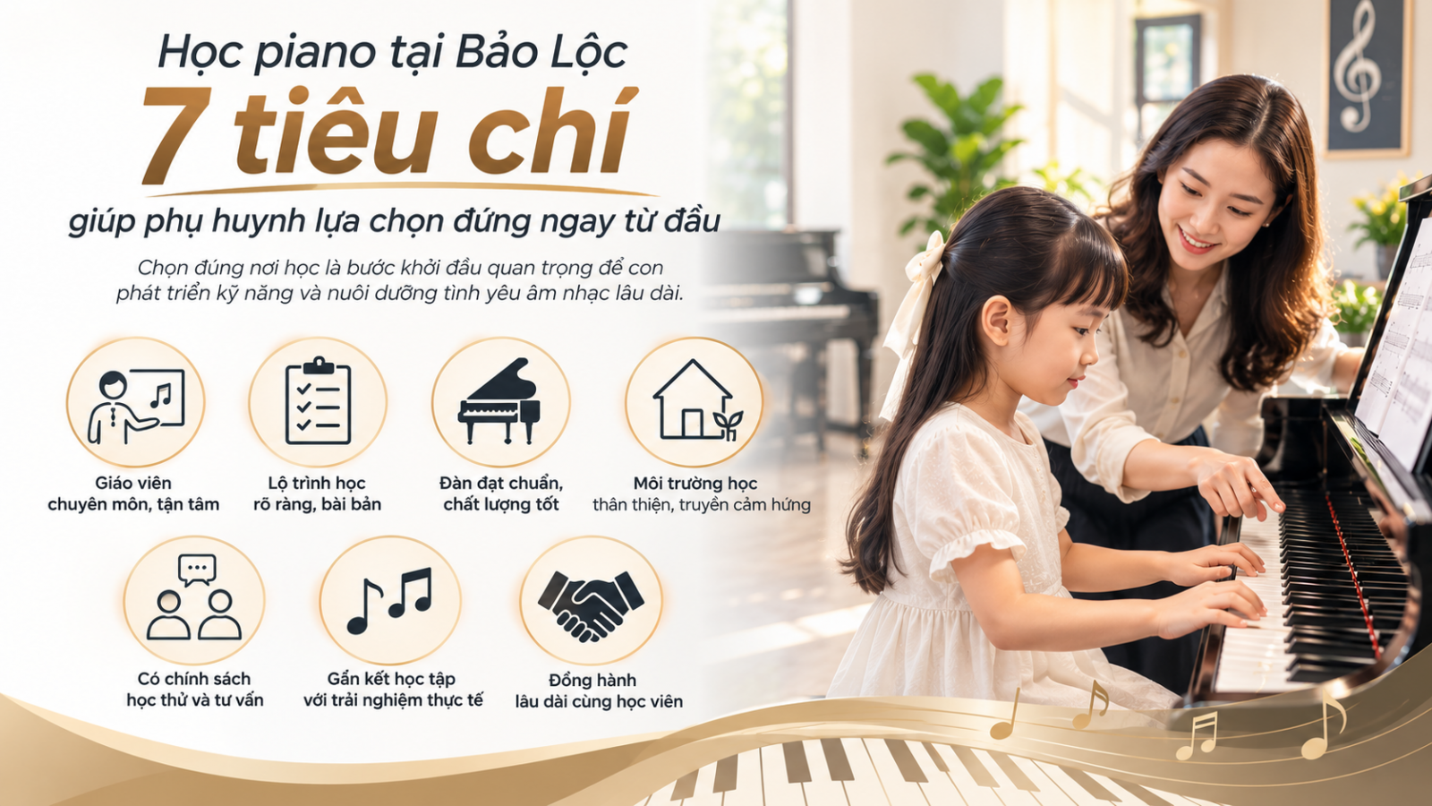 học piano tại Bảo Lộc