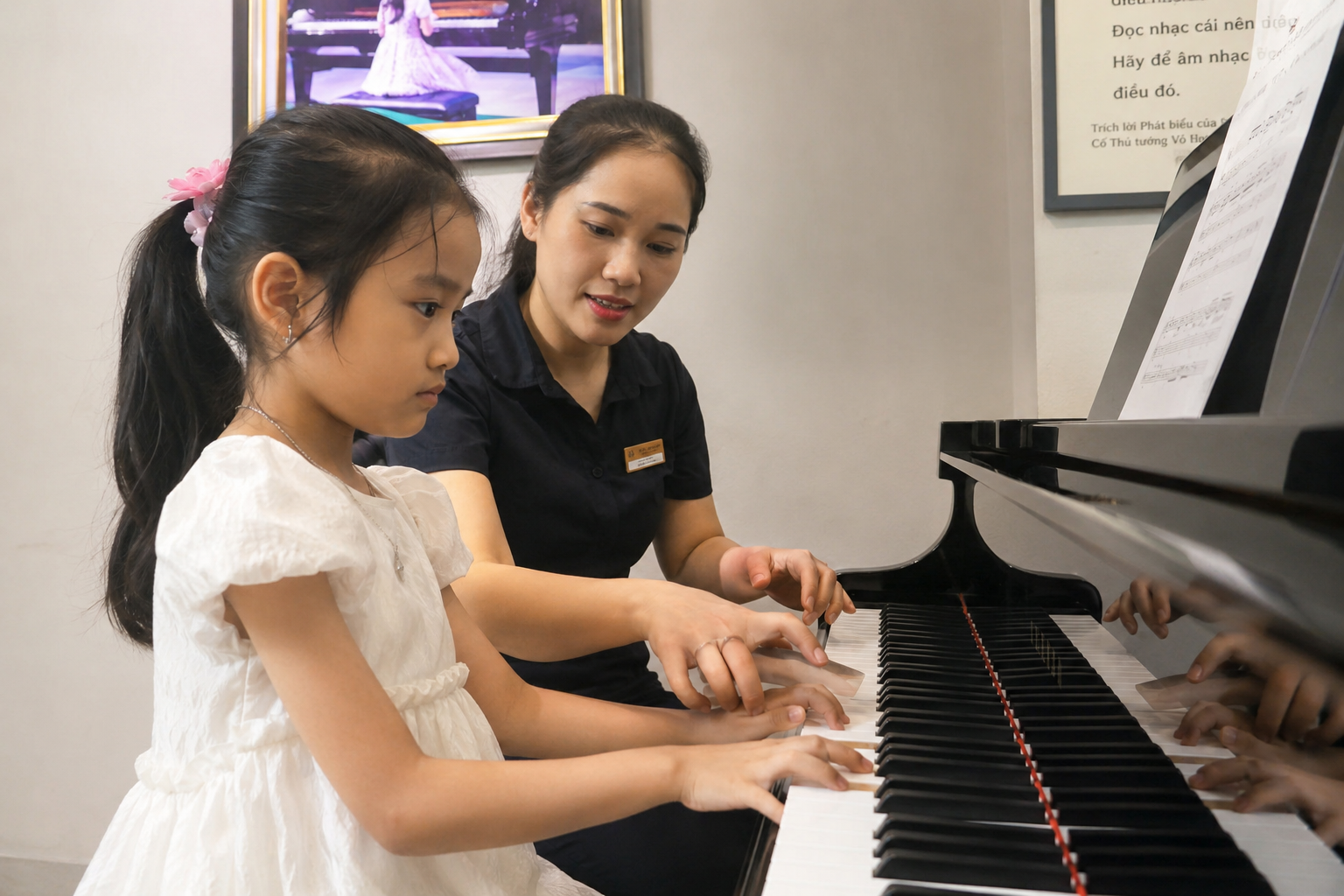 Học piano tại Minh Thanh Piano Bảo Lộc