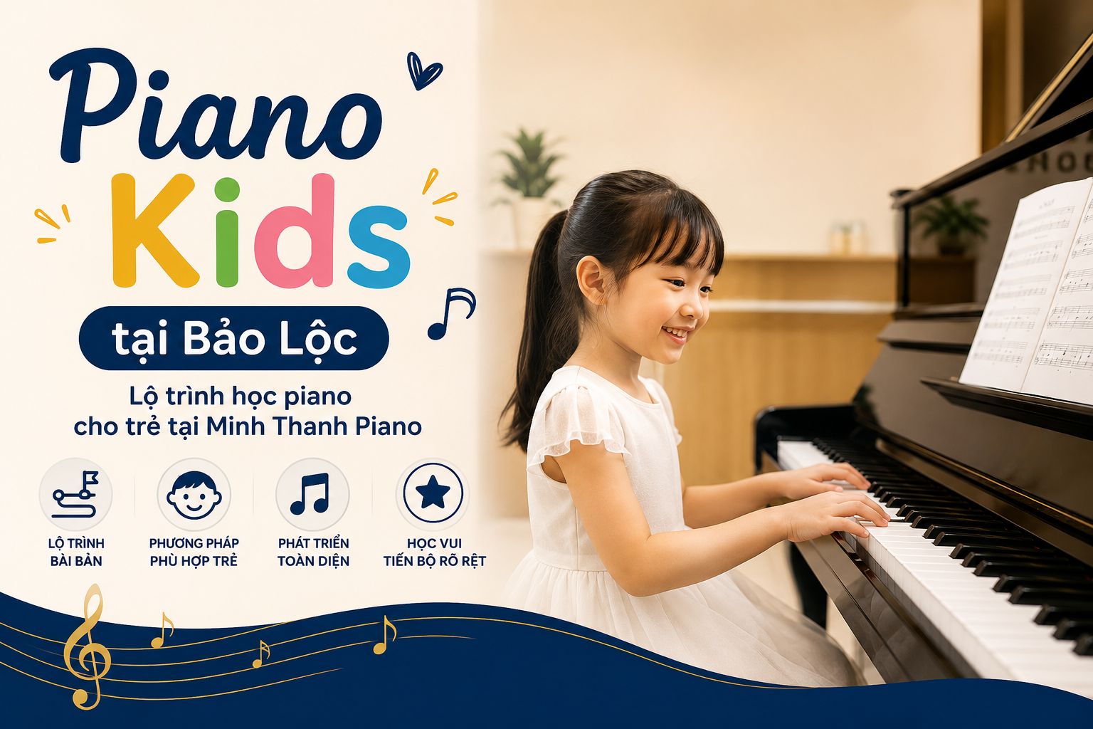 lớp piano cho trẻ em