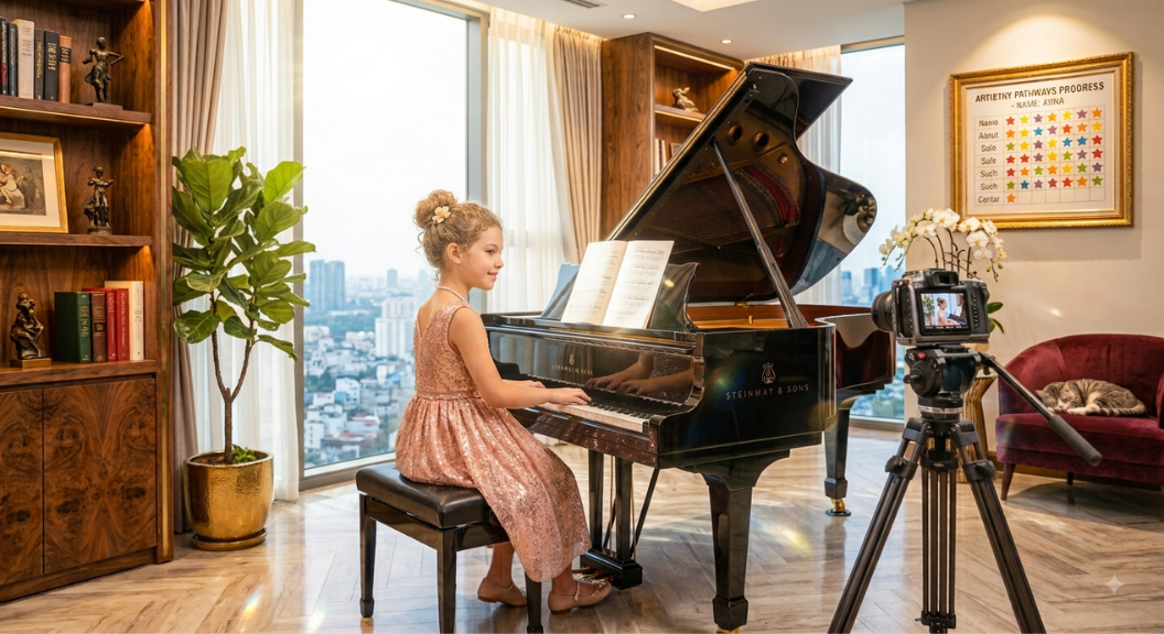 luyện piano