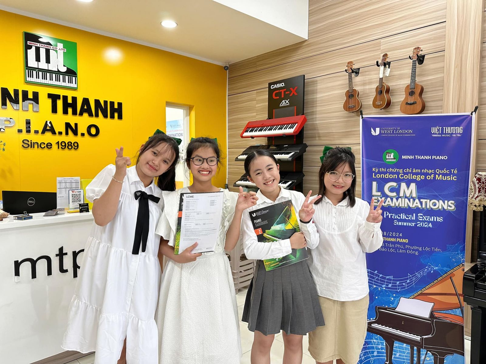 luyện thi LCM tại Minh Thanh Piano