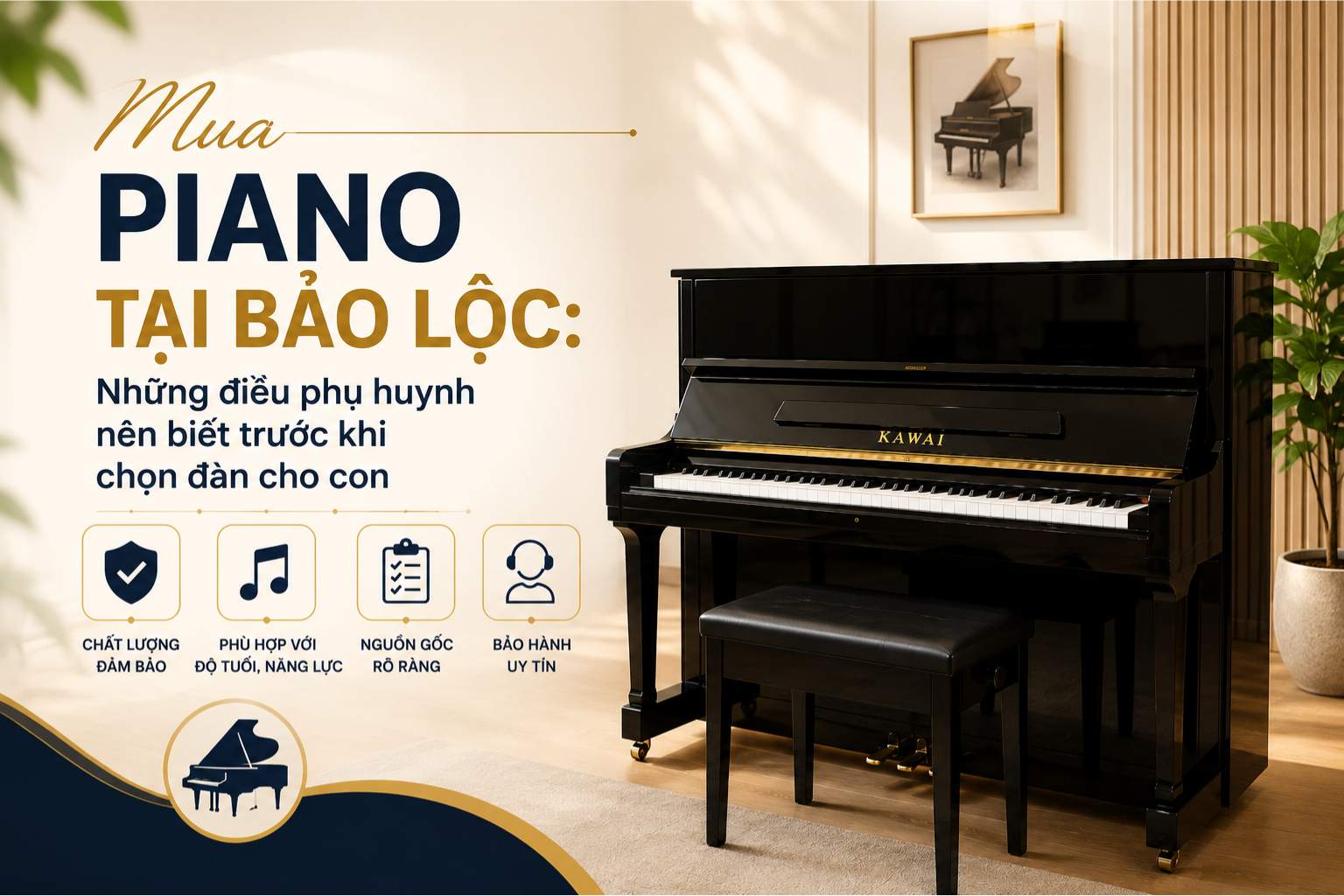 mua piano tại Bảo Lộc