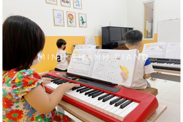 Giáo trình học piano cho trẻ theo chuẩn quốc tế tại Minh Thanh Piano