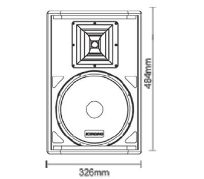 Loa thùng sân khấu Soundking H10